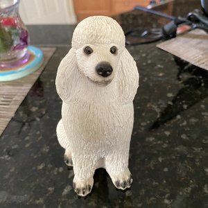 WHITE STONE POODLE MADE IN USA